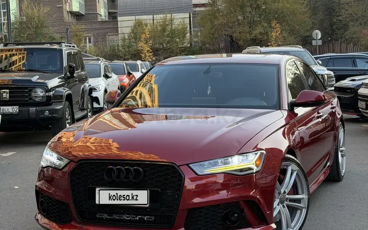 Audi A6 2017 года за 12 000 000 тг. в Алматы