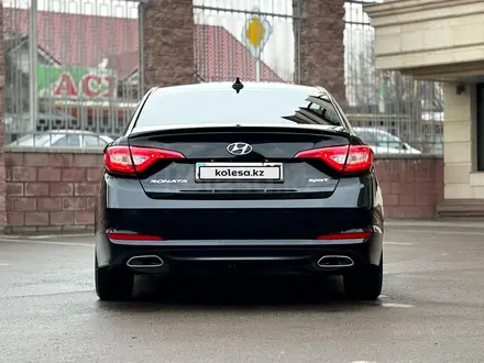 Hyundai Sonata 2016 годаүшін9 250 000 тг. в Каскелен – фото 4