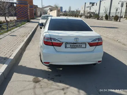 Toyota Camry 2016 года за 13 000 000 тг. в Тараз – фото 3