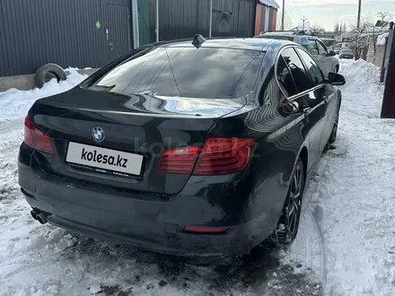 BMW 520 2014 года за 8 500 000 тг. в Алматы – фото 3