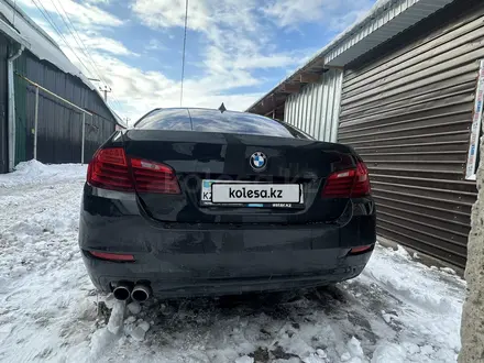 BMW 520 2014 года за 8 500 000 тг. в Алматы – фото 5