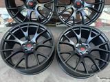 Диски R20/5/115 — 9/10.5J — 21/25 ET Satin Black (Replika Разноширокие) за 580 000 тг. в Алматы