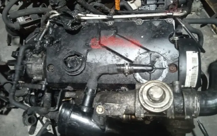 Двигатель AXR 1.9 дизель Volkswagen Фольксваген за 350 000 тг. в Астана