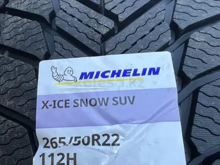 Michelin X-Ice Snow SUV 265/50 R22 112H за 450 000 тг. в Астана – фото 2