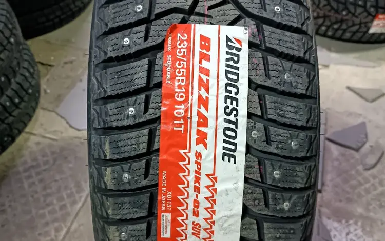 Bridgestone spike 02 235/55 R19 за 115 000 тг. в Астана