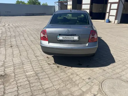 Volkswagen Passat 2003 года за 1 850 000 тг. в Костанай – фото 5