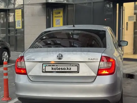 Skoda Rapid 2013 года за 3 650 000 тг. в Алматы – фото 3