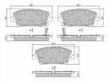 Колодки тормозные за 5 250 тг. в Астана