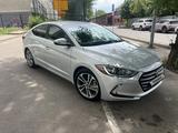 Hyundai Elantra 2017 года за 8 100 000 тг. в Алматы