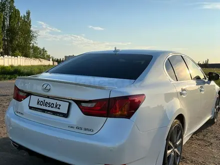 Lexus GS 350 2013 года за 11 700 000 тг. в Костанай – фото 4