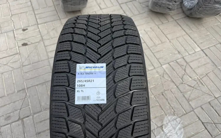 Шина Michelin X-Ice Snow + 265/45 R21 108H XL зимняя для Li за 185 000 тг. в Алматы