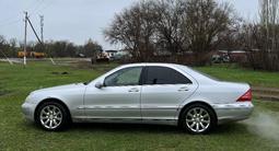 Mercedes-Benz S 350 2002 года за 3 600 000 тг. в Мерке – фото 4