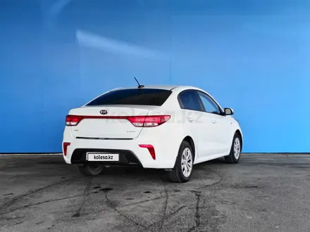 Kia Rio 2019 года за 5 270 850 тг. в Шымкент – фото 3