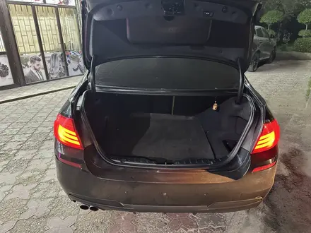 BMW 528 2010 года за 9 200 000 тг. в Алматы – фото 6