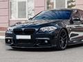 Передний сплиттер (губа) BMW M tech F10 черный глянец за 45 000 тг. в Астана – фото 5