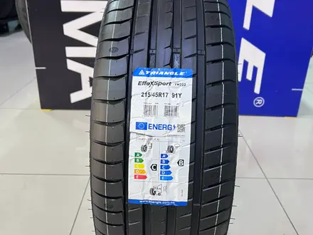 215/45R17 Triangle EFFEXSPORT TH202 за 23 700 тг. в Алматы – фото 2