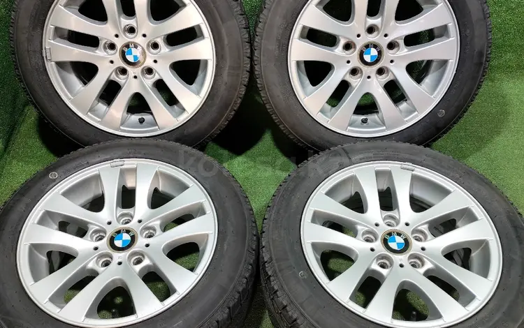 Оригинальные Диск с шинами BMW 156 стиль 205/55R16 Зимнийfor220 000 тг. в Алматы