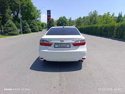 Toyota Camry 2015 года за 9 350 000 тг. в Тараз – фото 6
