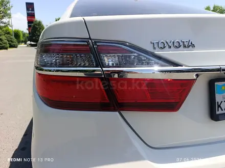 Toyota Camry 2015 года за 9 350 000 тг. в Тараз – фото 8