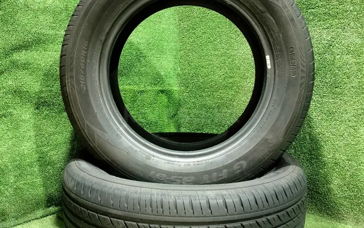 Шины летний Laufenn G fit AS01 215/60R16 год 2021 износ 20% за 45 000 тг. в Алматы