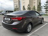 Hyundai Elantra 2015 года за 6 700 000 тг. в Алматы – фото 2