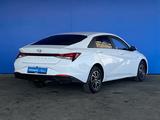 Hyundai Elantra 2022 года за 9 340 000 тг. в Алматы – фото 3