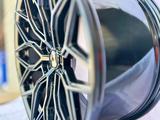 Новые диски F9797 R19 8, 5J ET35 5x114, 3 73, 1 Gloss Black за 380 000 тг. в Алматы – фото 3