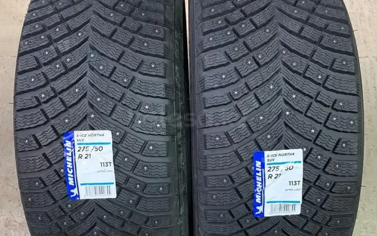 Michelin X-Ice North 4 SUV 275/50 R21 113T за 250 000 тг. в Алматы