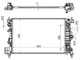 Радиатор основной Chevrolet за 26 000 тг. в Астана