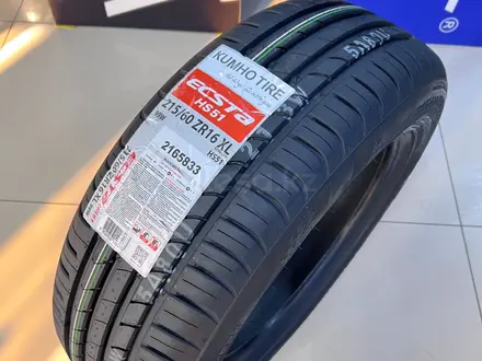 215/60 R16 99W XL Kumho 2023 Ecsta HS51 за 27 900 тг. в Алматы – фото 3