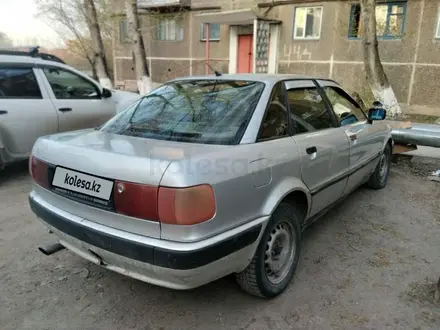 Audi 80 1992 года за 1 200 000 тг. в Караганда – фото 2