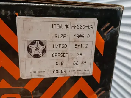 Одноразармерные диски на BMW R21 5 112 BP за 450 000 тг. в Актау – фото 11