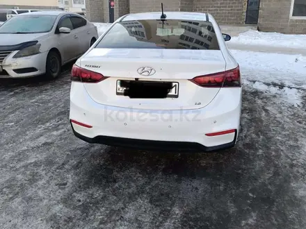 Hyundai Accent 2018 года за 6 800 000 тг. в Астана – фото 7