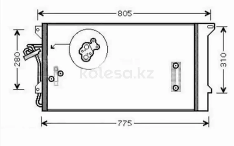 Радиатор кондиционера за 25 900 тг. в Павлодар