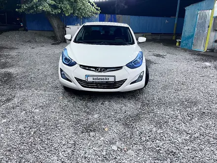 Hyundai Elantra 2014 года за 6 300 000 тг. в Шымкент – фото 3