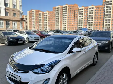Hyundai Elantra 2014 года за 6 200 000 тг. в Астана – фото 2
