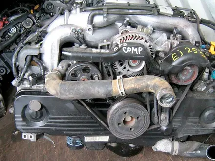 Subaru Двигатель EJ25 — 2.5L EJ20 с Акпп автомат коробка за 170 000 тг. в Уральск – фото 6