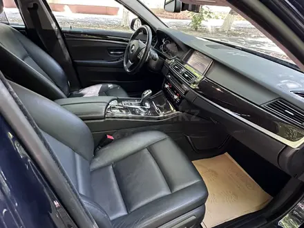 BMW 528 2014 года за 10 300 000 тг. в Шымкент – фото 15