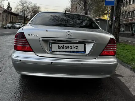 Mercedes-Benz S 320 1999 года за 4 600 000 тг. в Алматы – фото 6