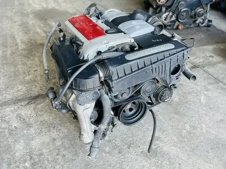 Контрактный двигатель Mercedes E-class M111 compressor 2.0 из Швейцарии! за 300 000 тг. в Астана – фото 7