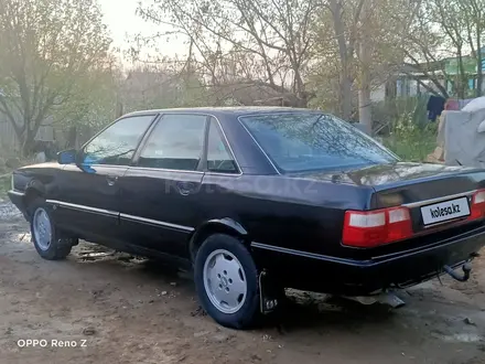 Audi 100 1990 года за 1 300 000 тг. в Шиели – фото 2