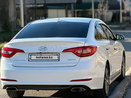 Hyundai Sonata 2015 года за 8 100 000 тг. в Шымкент – фото 3