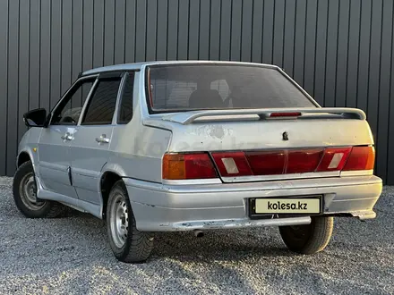 ВАЗ (Lada) 2115 2005 года за 1 150 000 тг. в Актобе – фото 5