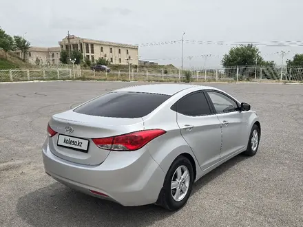 Hyundai Elantra 2013 года за 3 900 000 тг. в Шымкент – фото 5