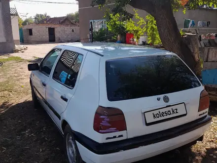 Volkswagen Golf 1992 года за 900 000 тг. в Тараз – фото 3