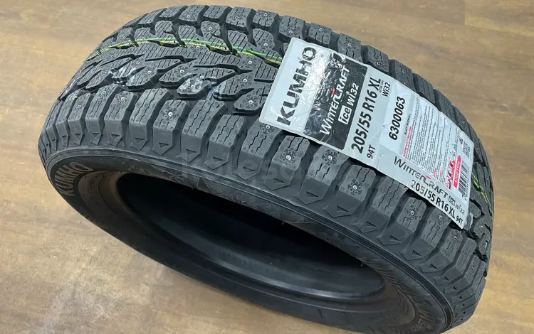 205/55r16 Kumho Wintercraft Ice WI32for42 000 тг. в Астана