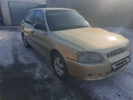 Hyundai Accent 2001 года за 2 600 000 тг. в Каскелен – фото 2