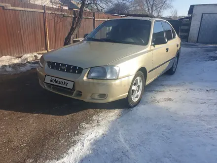 Hyundai Accent 2001 года за 2 600 000 тг. в Каскелен