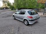 Peugeot 206 2006 года за 1 000 000 тг. в Петропавловск – фото 3