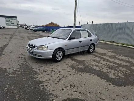 Hyundai Accent 2007 года за 1 700 000 тг. в Актобе – фото 3